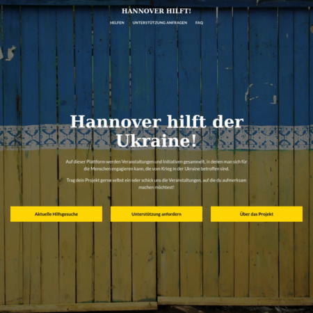 Bild Startseite Hannover Hilft